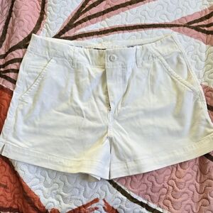 American Eagle Outfitters Classic White Bermuda Shorts